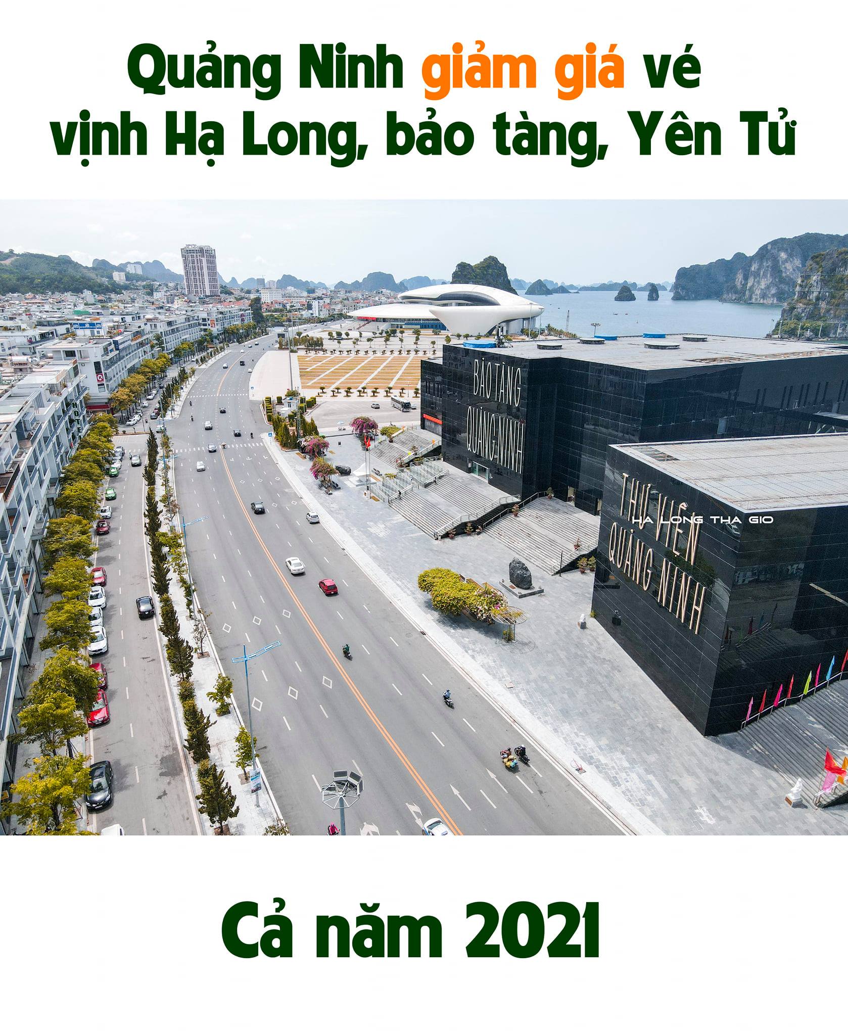 Giảm giá vé thăm Vịnh Hạ Long 2021