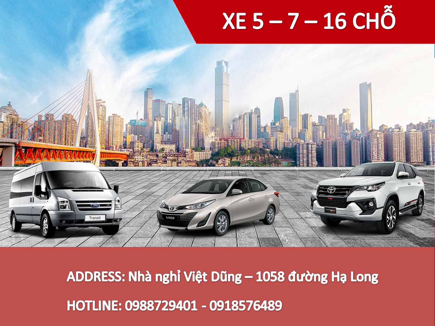 Giá thuê xe ô tô dịp tết Âm Lịch 2021 tại Hạ Long, Quảng Ninh